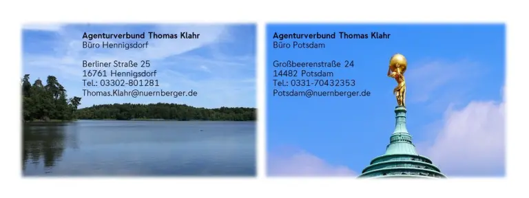 Anschriften des Agenturverbunds Klahr