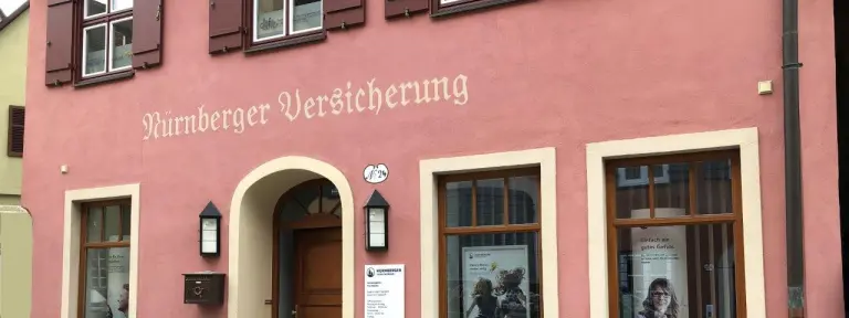 Historisches Gebäude in Dinkelsbühl