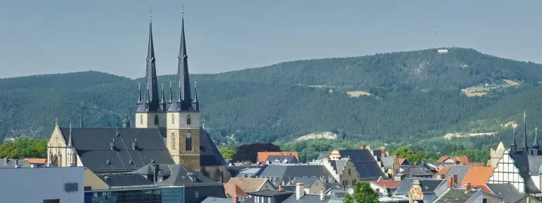 Landschaft von Saalfeld