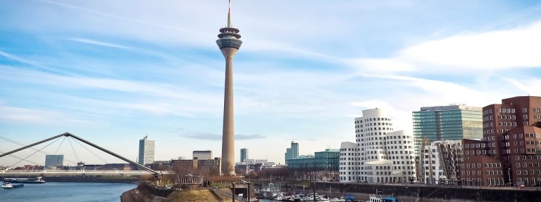 Stadtbild von Düsseldorf