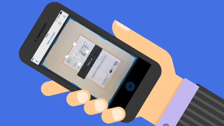 Screenshot EasyScan - Beleg scannen
