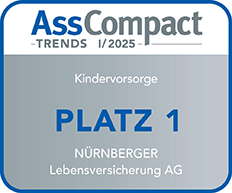 Siegel AssCompact Kindervorsorge Platz 1